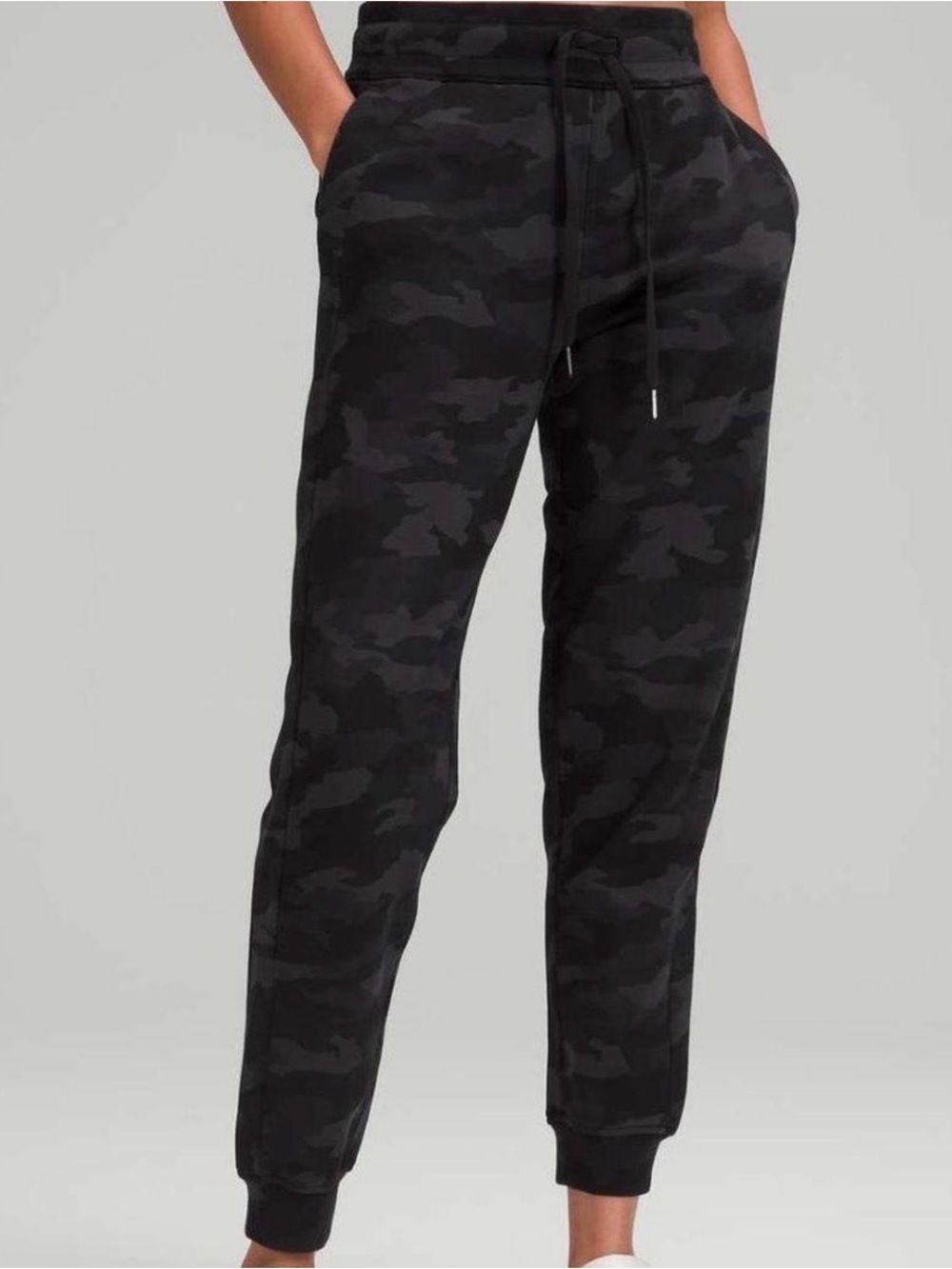 lululemon athletica Women's Black Camo Joggers